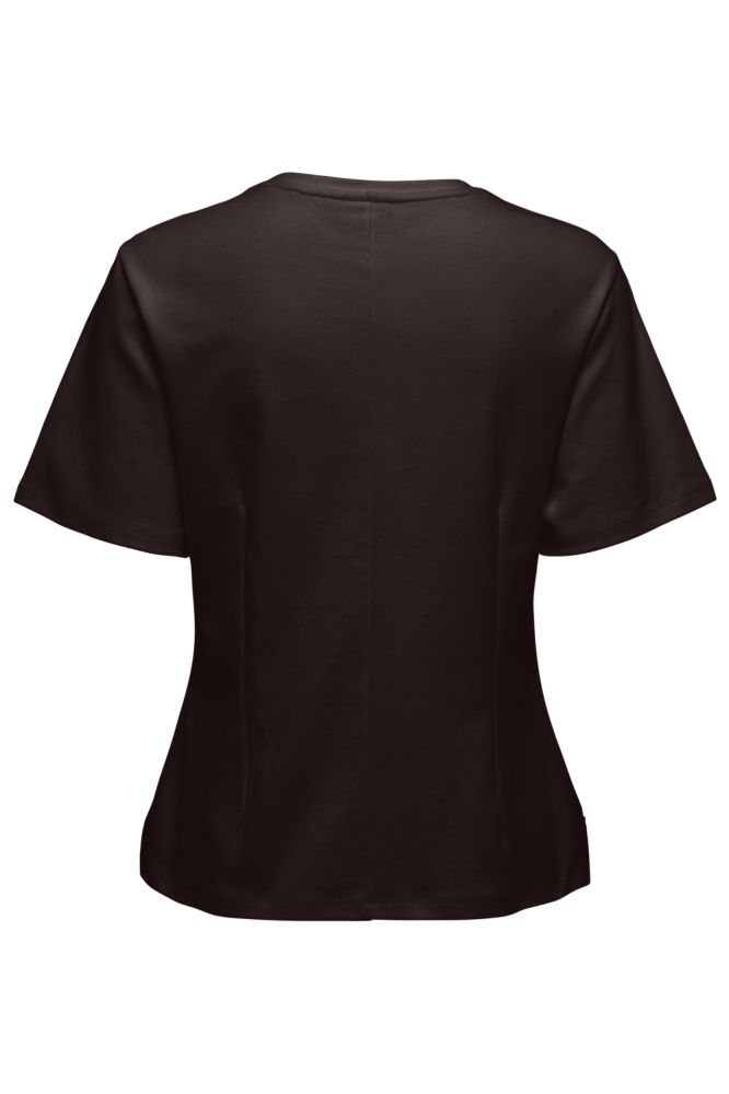 JDYEVA S/S TOP JRS 15370716 Black Coffee